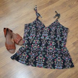 City Chic floral tank